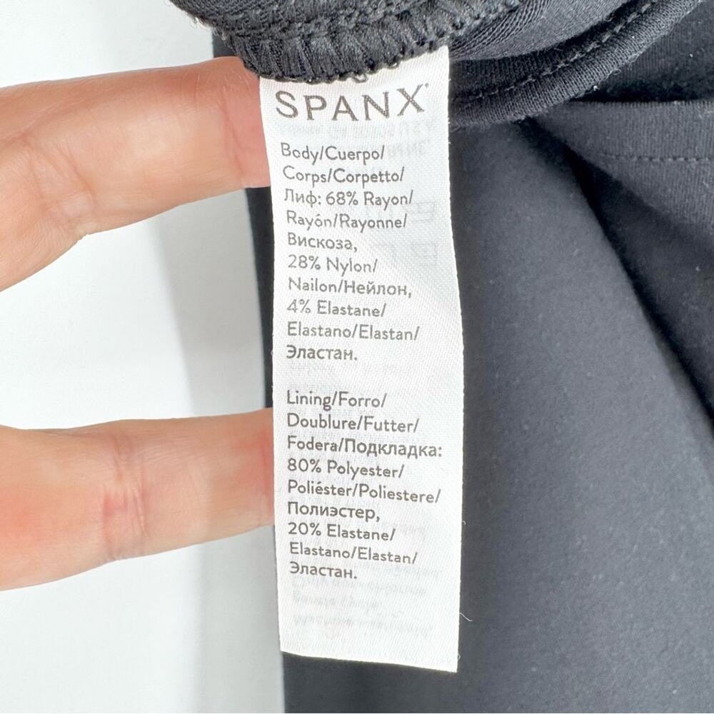 SPANX The Perfect Black Pant Ankle 4-Pocket Stretch Pull On Sz XL Minimal Office - Picture 14 of 15